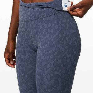 Lululemon Align HR 25” Blue Camo